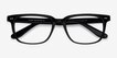 Pacific Black AcetateEyeglass Frames from EyeBuyDirect, Closed View