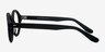 Aprem Matte Black AcetateEyeglass Frames from EyeBuyDirect, Side View