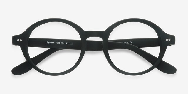 Aprem Matte Green AcetateEyeglass Frames from EyeBuyDirect, Closed View