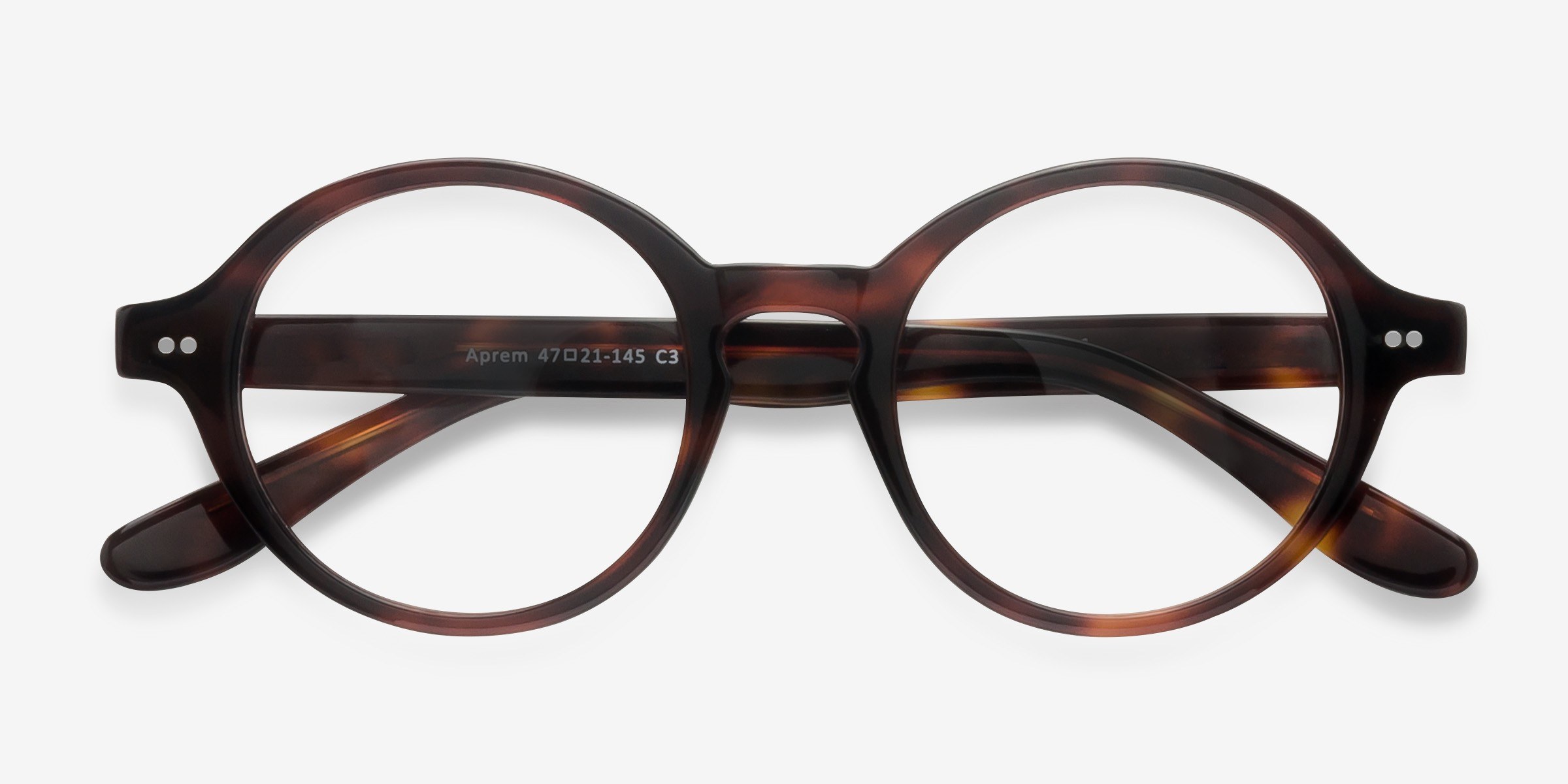 Aprem Round Tortoise Full Rim Eyeglasses Eyebuydirect