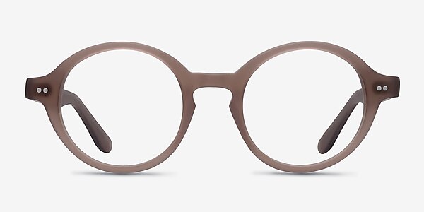 Aprem Matte Brown Acetate Eyeglass Frames