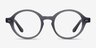 Aprem Matte Gray AcetateEyeglass Frames from EyeBuyDirect, Front View