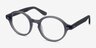 Aprem Matte Gray AcetateEyeglass Frames from EyeBuyDirect, Angle View