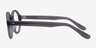 Aprem Matte Gray AcetateEyeglass Frames from EyeBuyDirect, Side View