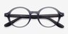 Aprem Matte Gray AcetateEyeglass Frames from EyeBuyDirect, Closed View