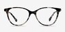 Vera Écaille ivoire AcétateMontures de lunettes de vue d'EyeBuyDirect, Vue de Face