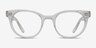 Daybreak Clear AcetateEyeglass Frames from EyeBuyDirect, Front View