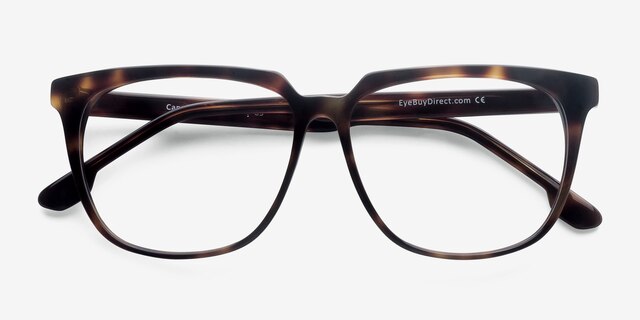 Capucine Tortoise AcetateEyeglass Frames from EyeBuyDirect, Closed View