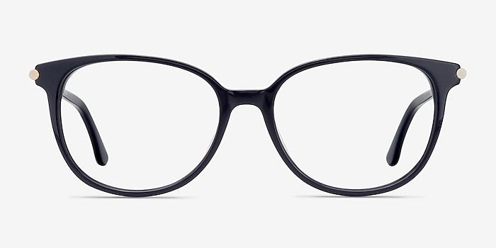 Jasmine Navy Acetate Eyeglass Frames from EyeBuyDirect