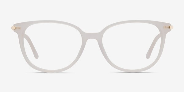Jasmine Cat Eye White Full Rim Eyeglasses | Eyebuydirect