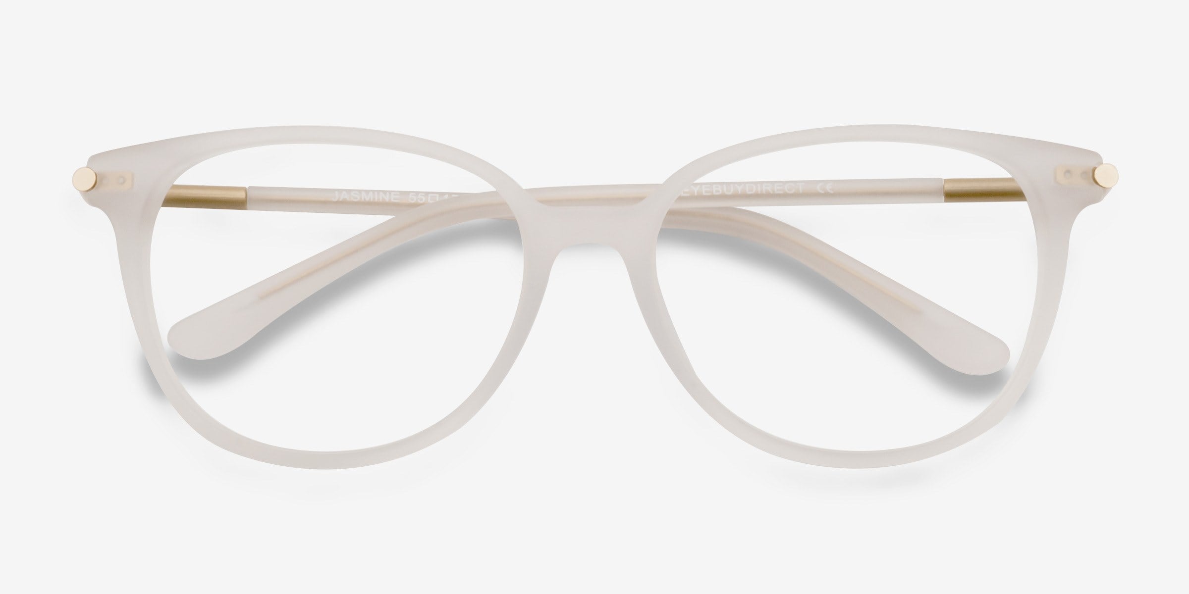 White trendy hot sale glasses