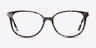 Jasmine Blue Floral AcetateEyeglass Frames from EyeBuyDirect, Front View
