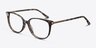 Jasmine Blue Floral AcetateEyeglass Frames from EyeBuyDirect, Angle View