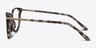 Jasmine Blue Floral AcetateEyeglass Frames from EyeBuyDirect, Side View