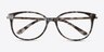 Jasmine Blue Floral AcetateEyeglass Frames from EyeBuyDirect, Closed View