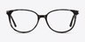 Jasmine Gray Floral AcetateEyeglass Frames from EyeBuyDirect, Front View