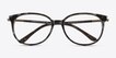 Jasmine Gray Floral AcetateEyeglass Frames from EyeBuyDirect, Closed View