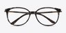 Jasmine Gray Floral AcetateEyeglass Frames from EyeBuyDirect, Closed View