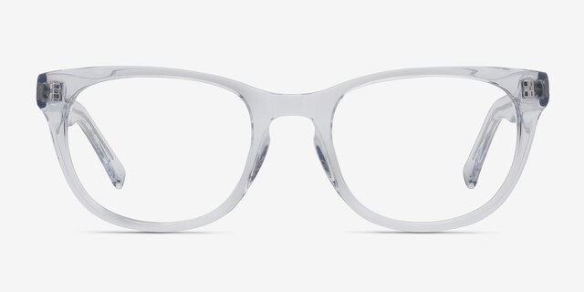 Confidence Clear AcetateEyeglass Frames from EyeBuyDirect, Front View