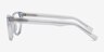 Confidence Clear AcetateEyeglass Frames from EyeBuyDirect, Side View