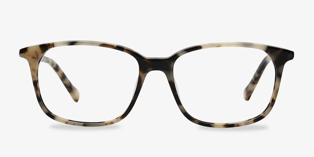 The Bay Tortoise AcetateEyeglass Frames from EyeBuyDirect, Front View
