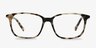 The Bay Tortoise AcetateEyeglass Frames from EyeBuyDirect, Front View