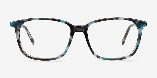 The Bay Blue Floral Acetate Eyeglass Frames