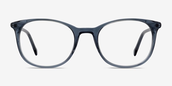 Peppermint Blue Acetate Eyeglass Frames from EyeBuyDirect
