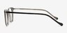 Peppermint Tortoise AcetateEyeglass Frames from EyeBuyDirect, Side View