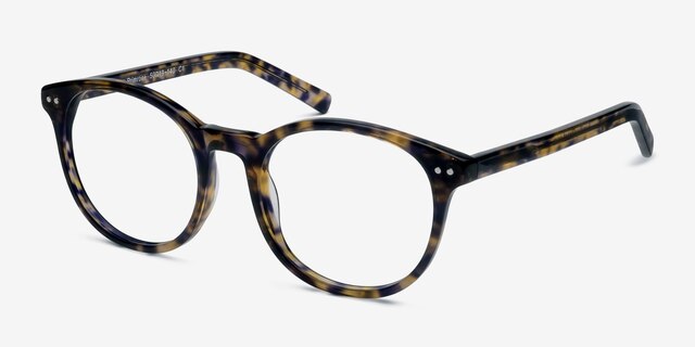Primrose Fleuries AcétateMontures de lunettes de vue d'EyeBuyDirect, Vue d'Angle