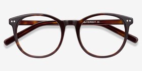 Primrose Écailles Acétate Montures de lunettes de vue d'EyeBuyDirect, Vue Rapprochée