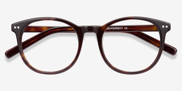 Primrose Écailles AcétateMontures de lunettes de vue d'EyeBuyDirect, Vue Rapprochée