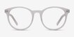 Primrose White AcetateEyeglass Frames from EyeBuyDirect, Front View