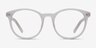 Primrose Blanche AcétateMontures de lunettes de vue d'EyeBuyDirect, Vue de Face