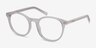 Primrose Blanche AcétateMontures de lunettes de vue d'EyeBuyDirect, Vue d'Angle