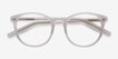Primrose White AcetateEyeglass Frames from EyeBuyDirect, Closed View