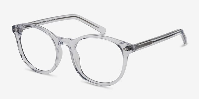 Primrose Clear AcetateEyeglass Frames from EyeBuyDirect, Angle View