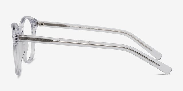 Primrose Clear AcetateEyeglass Frames from EyeBuyDirect, Side View