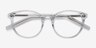 Primrose Clear AcetateEyeglass Frames from EyeBuyDirect, Closed View