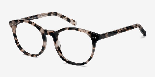 Primrose Ivory Tortoise AcetateEyeglass Frames from EyeBuyDirect, Angle View