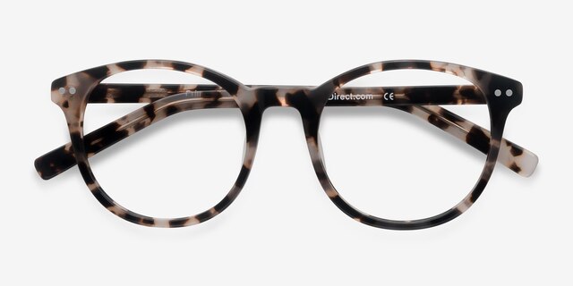 Primrose Ivory Tortoise AcetateEyeglass Frames from EyeBuyDirect, Closed View