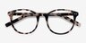 Primrose Ivory Tortoise AcetateEyeglass Frames from EyeBuyDirect, Closed View