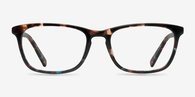 Wildfire Blue Tortoise AcetateEyeglass Frames from EyeBuyDirect, Front View