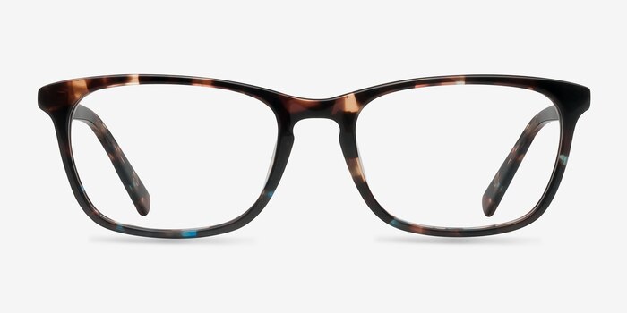 Wildfire Blue Tortoise Acétate Montures de lunettes de vue d'EyeBuyDirect