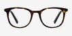 Demain Dark Tortoise AcetateEyeglass Frames from EyeBuyDirect, Front View
