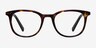 Demain Dark Tortoise AcetateEyeglass Frames from EyeBuyDirect, Front View