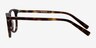 Demain Dark Tortoise AcetateEyeglass Frames from EyeBuyDirect, Side View