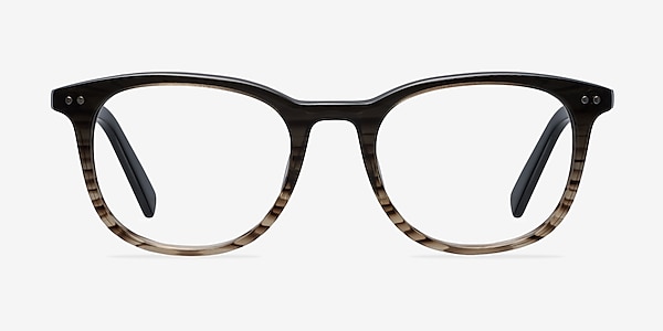 Demain  Gray Brown  Acetate Eyeglass Frames