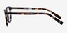 Demain Blue Floral AcetateEyeglass Frames from EyeBuyDirect, Side View