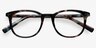 Demain Blue Floral AcetateEyeglass Frames from EyeBuyDirect, Closed View